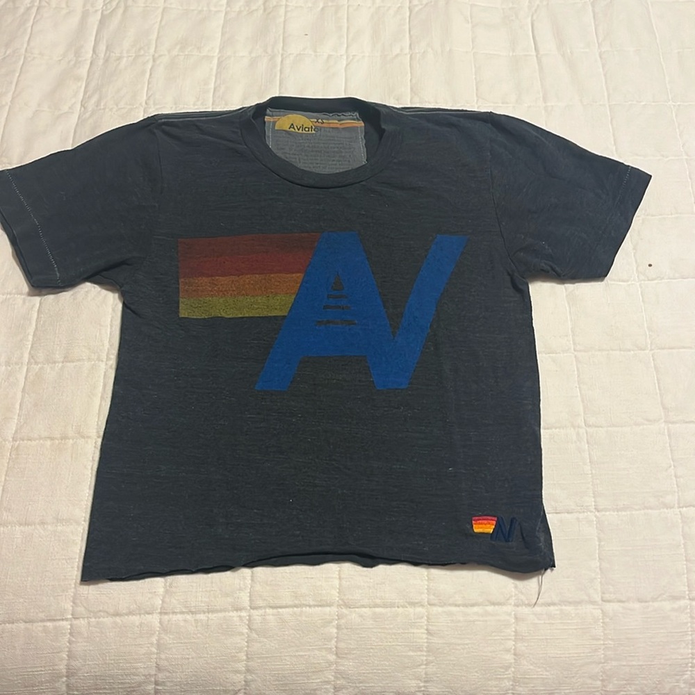 grey aviator nation t-shirt